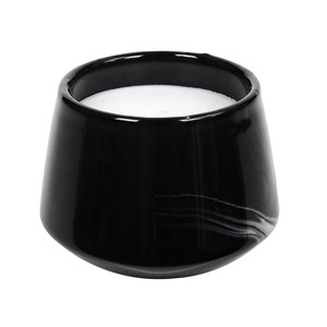 Scented Candle Marble S, black
