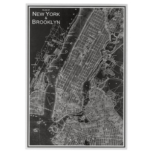 KOPPARFALL Picture, New York City, 49x70 cm