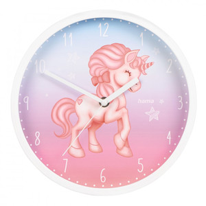 Hama Child Wall Clock Magical Unicorn