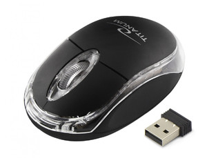 Esperanza Wireless Optical Mouse CONDOR,3D,2.4GHz, TM120K, black