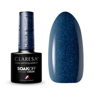 CLARESA UV/LED Color Gel Polish Make It Shine! 1 5g