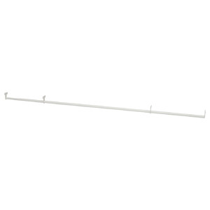 JOSTEIN Frame bar, in/outdoor, white, 162-270 cm