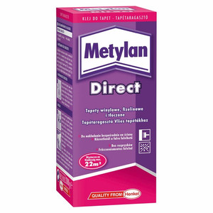 Metylan Direct Wallpaper Adhesive for Vinyl & Fleece Wallpapers 200g