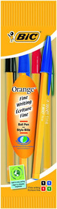 BIC Ballpoint Pen Orange 4pcs, 4 colours