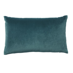 GoodHome Cushion Valgreta 30 x 50 cm, turquoise