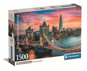 Clementoni Jigsaw Puzzle Compact London Twilight 1500pcs 10+