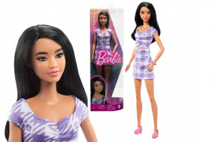 Barbie Fashionista Doll, Black Hair And Tall Body HPF75 3+