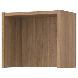 BILLY Height extension unit, oak effect, 40x28x35 cm