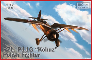 Ibg Plastic Model Kit PZL P.11g Kobuz Polish Fighter 14+