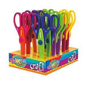 Colorino Kids Craft Scissors 12pcs