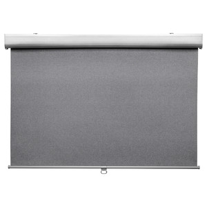 TRETUR Block-out roller blind, light grey, 80x195 cm