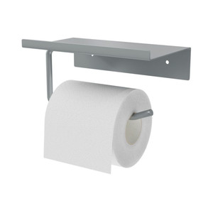 GoodHome Toilet Paper Holder Kina, grey