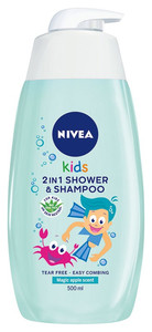 Nivea Kids 2in1 Shower & Shampoo Magic Apple 500ml