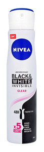 Nivea INVISIBLE CLEAR Deodorant Spray 250ml