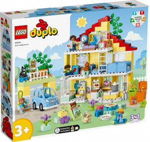 LEGO DUPLO 3in1 Family House 3+
