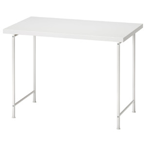 LINNMON / SPÄND Desk, white, 100x60 cm