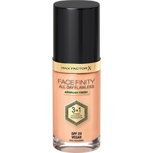 Max Factor Foundation Facefinity All Day Flawless 3in1 Vegan no. N75 Golden 30ml