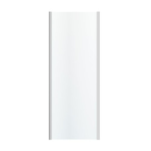 GoodHome Shower Panel Beloya 80 cm, chrome/transparent