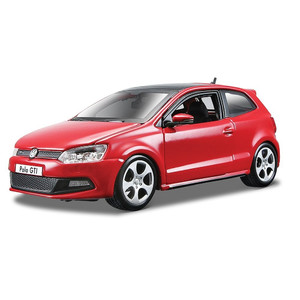 VW Polo GTI Mark 5 1:24, red/white, assorted colours, 3+