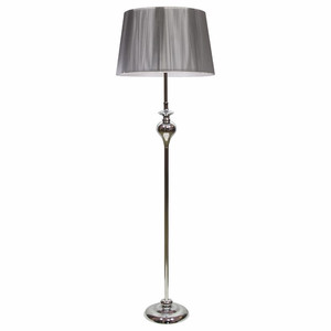 Floor Lamp Gillenia 1 x 60 W E27, silver