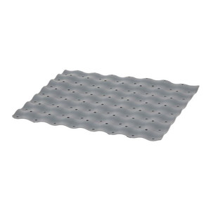 GoodHome Sink Mat Datil 30 x 27 cm, grey