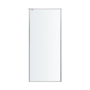 GoodHome Shower Panel Wall Ezili 90 cm, chrome/transparent