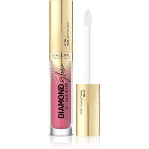 Eveline Diamond Glow Lip Luminizer Lip Gloss with Hyaluronic Acid no. 09 4.5ml