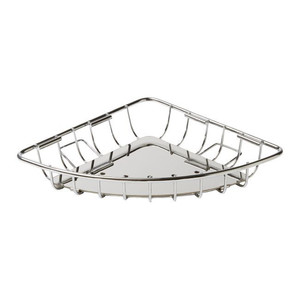 GoodHome Shower Corner Shelf Koros, chrome