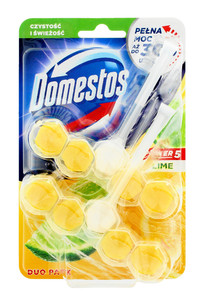 Domestos Power 5 Lime Toilet Freshener 2 x 55g