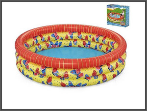Bestway Inflatable Children's Pool Butterflies 168x38cm