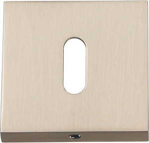 Gamet Door Escutcheon, brushed nickel