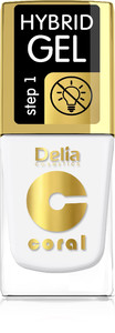 Delia Cosmetics Coral Hybrid Gel Nail Polish no. 84  11ml