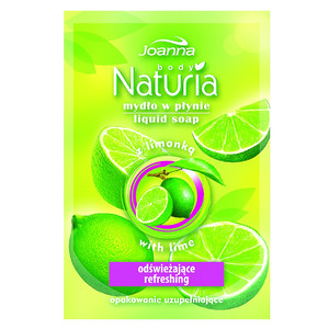 Joanna Naturia Body Liquid Soap Lime Refil 300ml