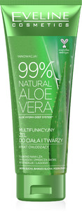 Eveline Multifunctional Shower Face & Body Gel 99% Natural Aloe Vera Vegan 250ml