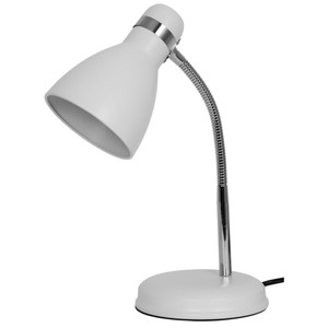 Desk Lamp GoodHome Narajo E27, white