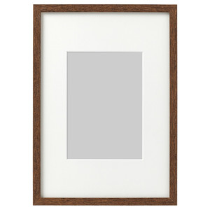 HOVSTA Frame, medium brown, 21x30 cm