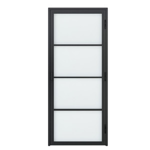 GoodHome Loft Internal Door 80, right, black