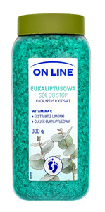 On Line Foot Salt Eucalyptus 800g