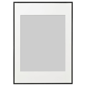 LOMVIKEN Frame, black, 50x70 cm