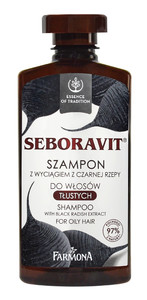 Farmona Seboravit Hair Shampoo for Greasy Hair 300ml