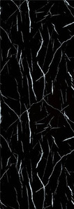 PVC Wall Panel 2440 x 610 mm, black marble