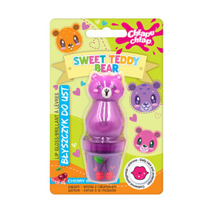 Lip Gloss Sweet Teddy Bear Cherry/Rhubarb