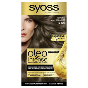 Syoss Oleo Intense Permanent Hair Dye 5-54 Ashy Light Brown