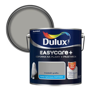 Dulux EasyCare+ Washable Durable Matt Paint 2.5l durable graphite