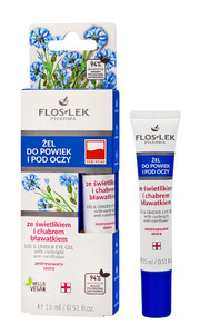 Floslek Eye Care Eyelid Gel with Eyebright and Cornflower 15ml
