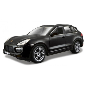 Bburago Porsche Cayenne Turbo Black 1:24 3+