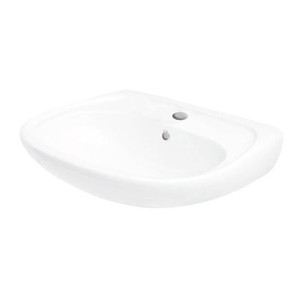 Ceramic Wall-Mounted Basin Cersanit Atlantic 60x51cm