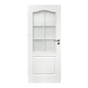 Internal Door Archi 70, left, white, varnished