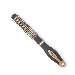 Top Choice Hair Brush Exclusive XS, round, gold/black