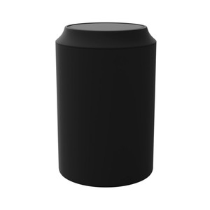 GoodHome Bathroom Waste Bin Kina 5 l, black